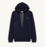 SUDADERA CAPUCHA ALGODÓN CON LOGO BORDADO AZUL